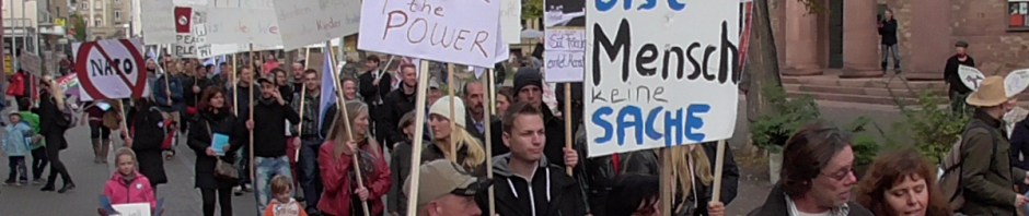 XXL Mahnwache Karlsruhe